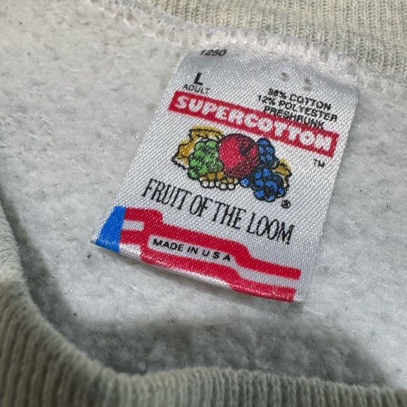 Vintage 1991 World Map Crewneck - Picture 2 of 4